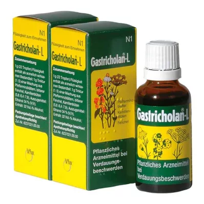 Gastrichlan L skystis, 2x50 ml