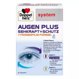 DOPPELHERZ Eyes plus vision+protection system kapsulės, 60 vnt