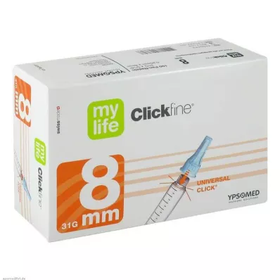 MYLIFE Clickfine 8 mm adatos, 100 vnt