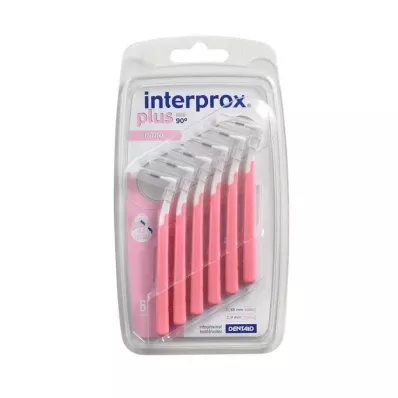 INTERPROX plius nano rožinis tarpdančių šepetėlis, 6 vnt INTERPROX plius nano rožinis tarpdančių šepetėlis, 6 vnt