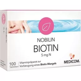 NOBILIN Biotinas 5 mg N tabletės, 100 vnt