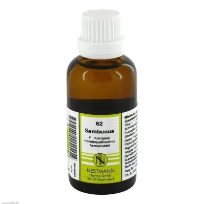 SAMBUCUS F kompleksas Nr. 82 Skiedinys, 50 ml