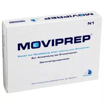 MOVIPREP Milteliai geriamajam tirpalui, 1 vnt