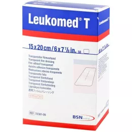 LEUKOMED Skaidrus sterilus gipsas 15x20 cm, 50 vnt