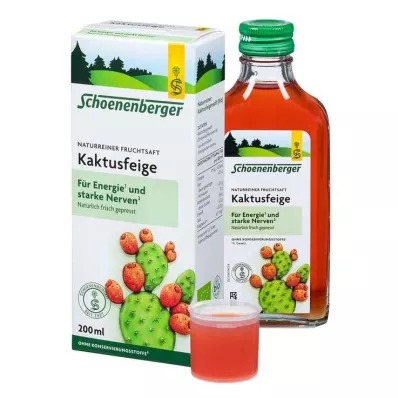 KAKTUSFEIGE Ekologiškos Schoenenberger sultys, 200 ml