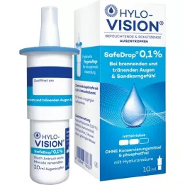 HYLO-VISION SafeDrop 0,1 % akių lašai, 10 ml