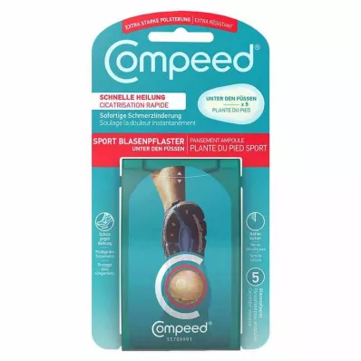 COMPEED Pleistrai pūslėms po kojomis, 5 vnt