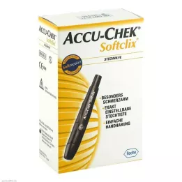 ACCU-CHEK Softclix juodas, 1 vnt
