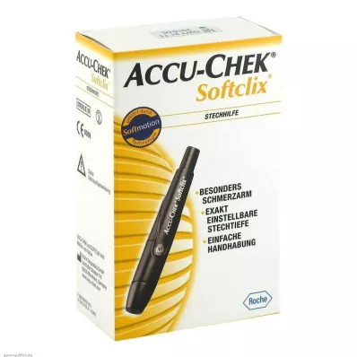 ACCU-CHEK Softclix juodas, 1 vnt