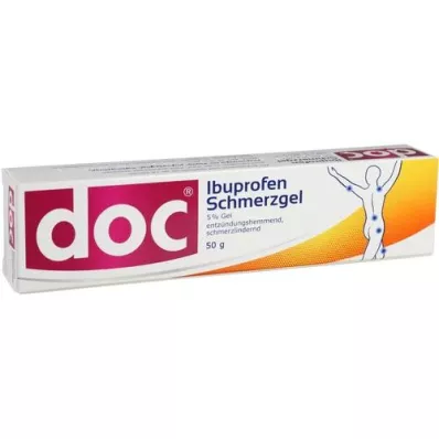 DOC IBUPROFEN Skausmo gelis 5%, 50 g