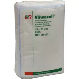 VLIWAZELL Absorbuojantys įklotai nesterilūs 15x25 cm, 25 vnt