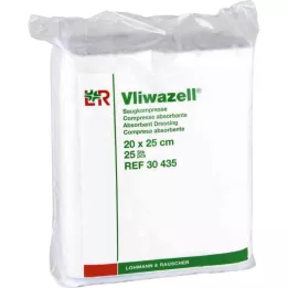 VLIWAZELL Absorbuojantys įklotai nesterilūs 20x25 cm, 25 vnt