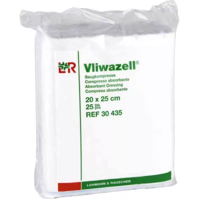 VLIWAZELL Absorbuojantys įklotai nesterilūs 20x25 cm, 25 vnt VLIWAZELL Absorbuojantys įklotai nesterilūs 20x25 cm, 25 vnt