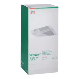 VLIWAZELL Absorbuojantys įklotai sterilūs 10x20 cm, 30 vnt