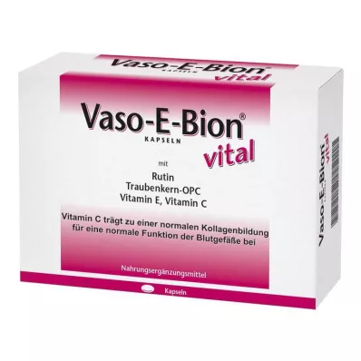 Vaso E Bion Vital kapsulės, 100 vnt