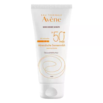AVENE Saulės pienas SPF 50+ mineralinis, 100 ml