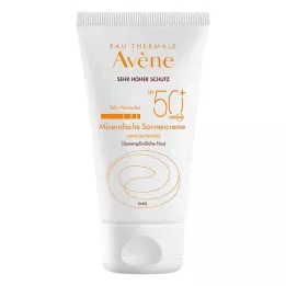 AVENE Kremas nuo saulės SPF 50+ mineralinis, 50 ml
