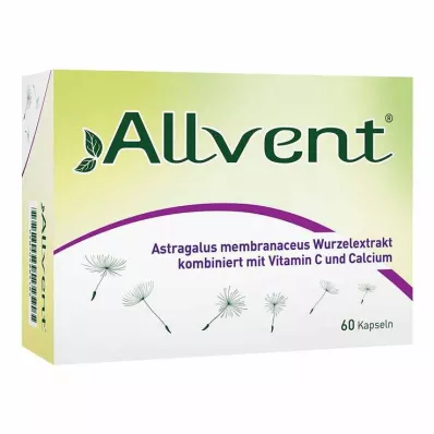 ALLVENT Kapsulės, 60 vnt