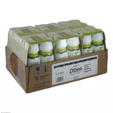 DIBEN DRINK Mišri dėžutė 1,5 kcal/ml, 24X200 ml DIBEN DRINK Mišri dėžutė 1,5 kcal/ml, 24X200 ml