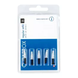 CURAPROX CPS 15 tarpdantinių šerelių 1,8-5 mm, 5 vnt