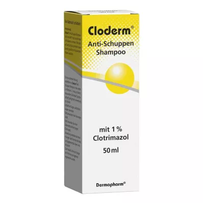 CLODERM Šampūnas nuo pleiskanų, 50 ml