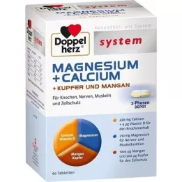 DOPPELHERZ Magnis+kalcis+varis+manganas sist. tab. 60 vnt