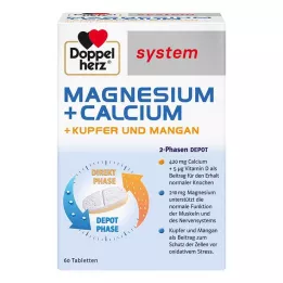 DOPPELHERZ Magnis+kalcis+varis+manganas sist. tab. 60 vnt