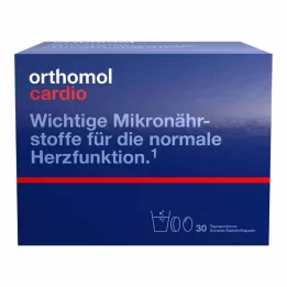 ORTHOMOL Cardio granulių, kapsulių ir tablečių kombinuotoji pakuotė, 1 vnt