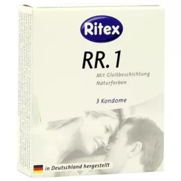 RITEX RR.1 prezervatyvai, 3 vnt