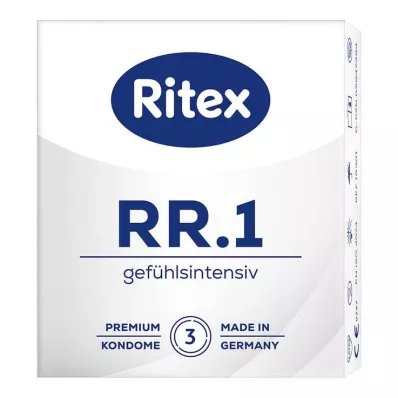 Ritex RR.1 prezervatyvas, 3 vnt Ritex RR.1 prezervatyvas, 3 vnt