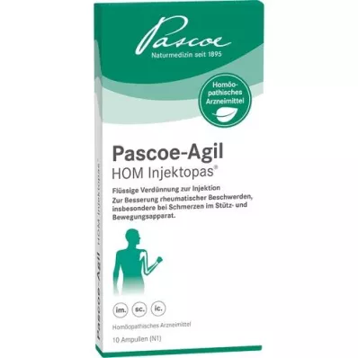 PASCOE-Agil HOM Injektopas ampulės, 10X2 ml