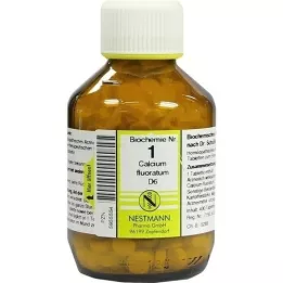 BIOCHEMIE 1 Calcium fluoratum D 6 tabletės, 400 vnt