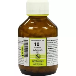 BIOCHEMIE 10 Natrium sulfuricum D 6 tablečių, 400 vnt