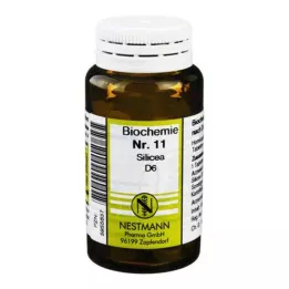 BIOCHEMIE 11 Silicea D 6 tabletės, 100 kapsulių