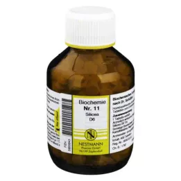 BIOCHEMIE 11 Silicea D 6 tabletės, 400 kapsulių