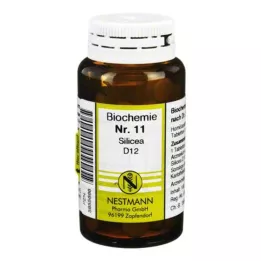 BIOCHEMIE 11 Silicea D 12 tablečių, 100 kapsulių