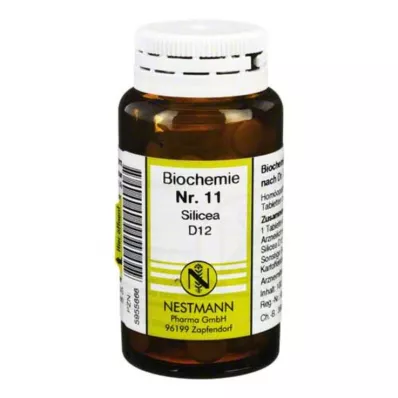 BIOCHEMIE 11 Silicea D 12 tablečių, 100 kapsulių