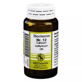 BIOCHEMIE 12 Calcium sulfuricum D 6 tablečių, 100 vnt