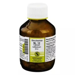 BIOCHEMIE 12 Calcium sulfuricum D 12 tablečių, 400 kapsulių