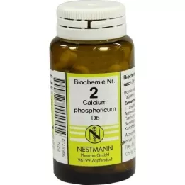 BIOCHEMIE 2 Calcium phosphoricum D 6 tabletės, 100 vnt