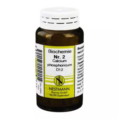 BIOCHEMIE 2 Calcium phosphoricum D 12 tablečių, 100 vnt