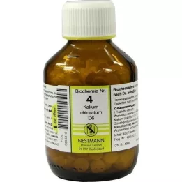 BIOCHEMIE 4 Potassium chloratum D 6 tabletės, 400 kapsulių