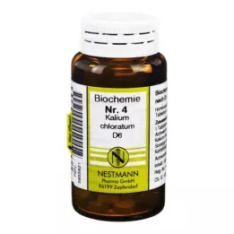 BIOCHEMIE 4 Potassium chloratum D 6 tabletės, 100 vnt
