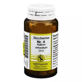 BIOCHEMIE 4 Potassium chloratum D 12 tablečių, 100 vnt
