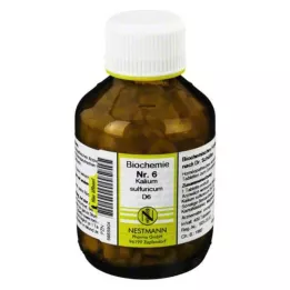 BIOCHEMIE 6 Potassium sulphuricum D 6 tabletės, 400 kapsulių