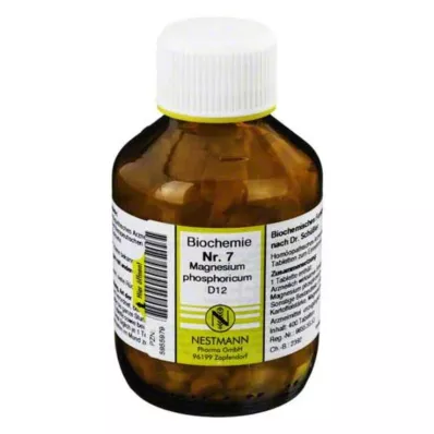 BIOCHEMIE 7 Magnesium phosphoricum D 12 tablečių, 400 kapsulių