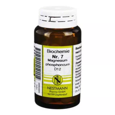 BIOCHEMIE 7 Magnesium phosphoricum D 12 tablečių, 100 vnt