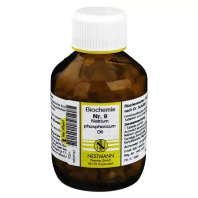Biochemija 9 Natrum phosphoricum D 6 tabletės, 400 vnt