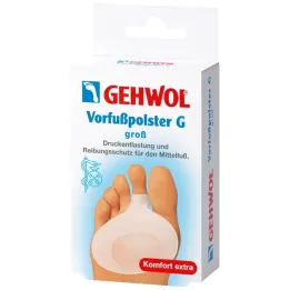 GEHWOL Pėdos priekinės dalies pagalvėlė G didelė, 2 vnt