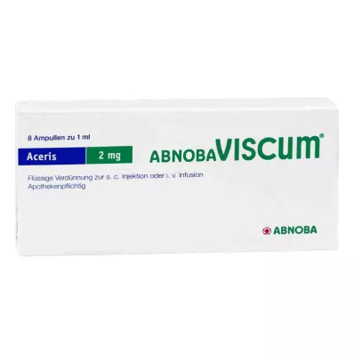 Abnobaviscum Aceris 2 mg ampulės (8 vnt.) Abnobaviscum Aceris 2 mg ampulės (8 vnt.)